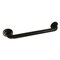 Kingston Brass Contemporary DR414160 Manhattan 16" Decorative 1-1/4" OD Grab Bar, Matte Black, 18.81 L, Brass DR414160 - alternate 1